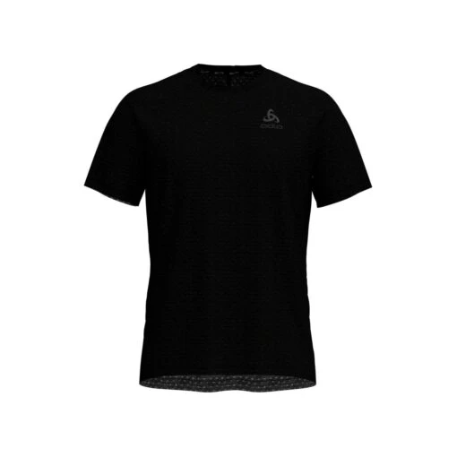 Odlo T-Shirt Manches Courtes Millennium Linencool Homme Noir